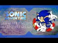 SONIC ADVENTURE DX OPEN YOUR HEART ANIMATED LYRICS 60fps