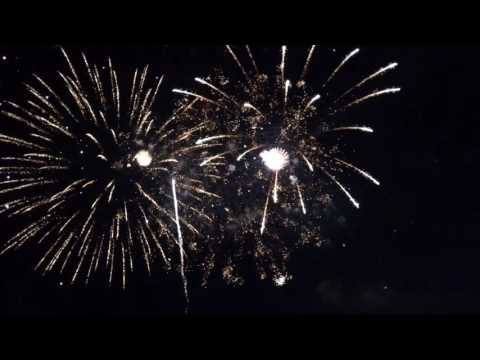 Cascades Falls Park Fourth of July Fireworks Show 2016