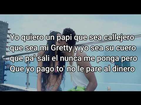 El Fecho RD Ft Yailin La Más Viral Un Papi Callejero Letra Karaoke Lirics