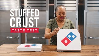 Domino´s Pizza Domino’s Stuffed Crust Taste Test