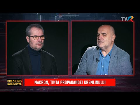 Breaking fake news: Macron, ținta propagandei Kremlinului (@TVR1)