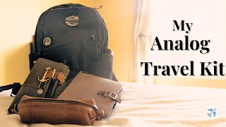 What I Packed for Analog Travel: My Journals, Stationery & Essentials