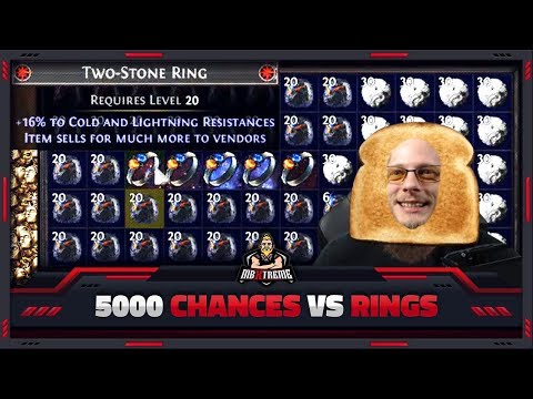 [PATH OF EXILE] – 5000 CHANCES VS TWO-STONE RINGS – CALL OF THE BROTHERHOOD PLEASE?