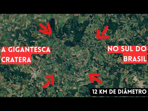 Cratera de Vargeão: o impacto de meteoro em SC que deixou uma cicatriz de 12 km!