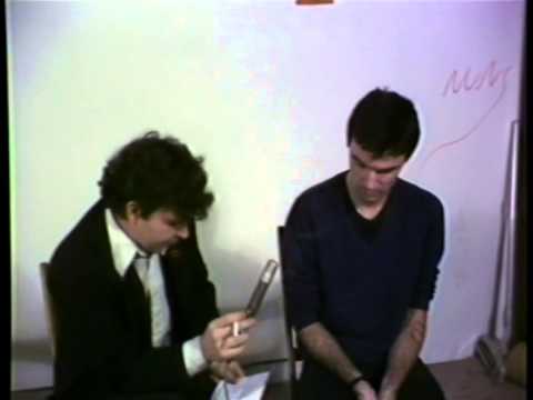 Talking Heads era David Byrne interview