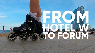 From Hotel W to Forum - R6 Marathon