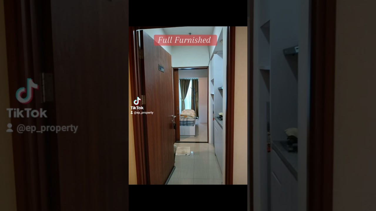 1 Unit Apartment Grand Kamala Lagoon Bekasi Full Furnished Studio Type