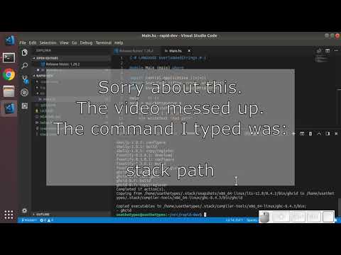 usethetypes#4 - Rapid Development with ghcid