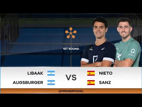 Leandro Augsburger-Libaak vs Sanz-Coki | DIECISEISAVOS P2 PREMIER PADEL RESUMEN