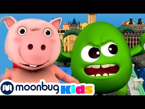 Super Pig VS The Monster Song! Little Baby Bum - Cartoons and Kids Songs! Nursery Rhymes!