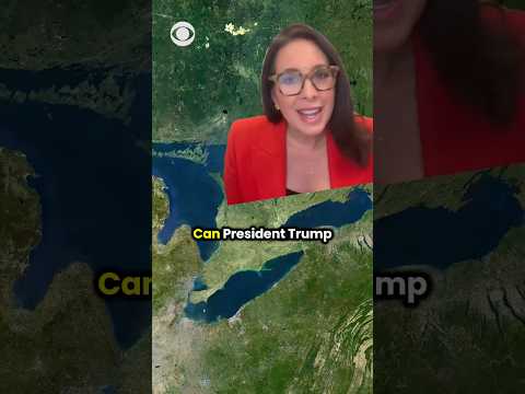 Can President Trump just rename one of the five Great Lakes? #shorts
