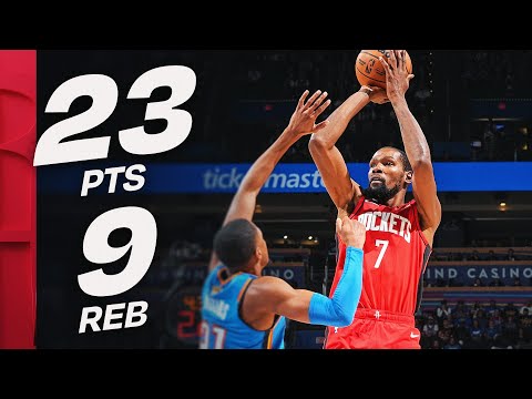 Kevin Durant Makes His Rockets Debut! | October 21, 2025