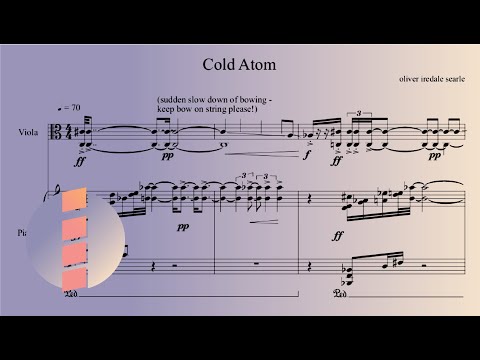 Oliver Searle - Cold Atom [w/ score]
