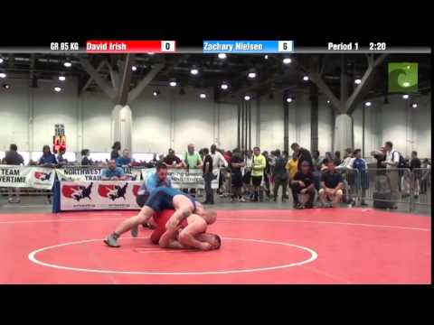 Greco GR 85 KG - David Irish vs. Zachary Nielsen