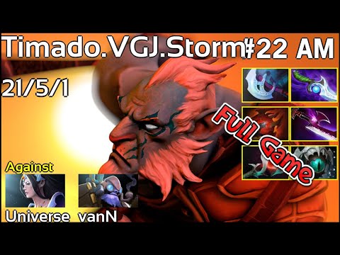 Timado [VGJ.Storm] Phantom Lancer - Dota 2 Full Game 7.19