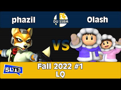 Drexel Melee Fall 2022 #1: phazil (Fox) Vs. Olash (Icies) - LQ