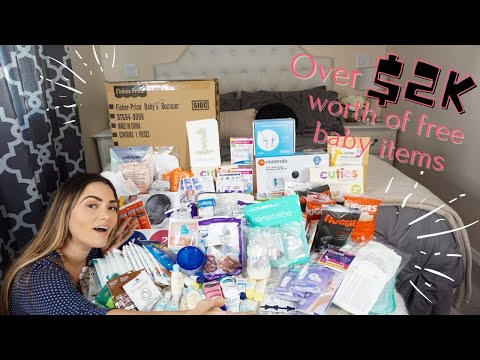 How I Got Over $2,000 Worth of Free Baby Stuff