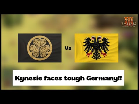 Age of Empires 3- Japan Vs Germany | Kynesie Vs LukasL | Definitive Edition