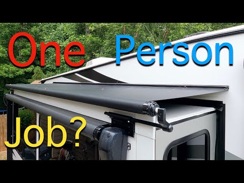 Installing Solera RV Slide Toppers | DIY Awning Cover Install