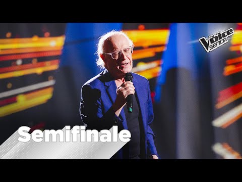 Claudio sings “T'innamorerai” of Marco Masini in Semifinal | The Voice Senior Italy 2025