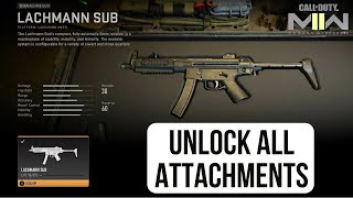 HOW TO UNLOCK ALL ATTACHMENTS IN MW2! (Why Attachments + Optics are Locked) Slimline Pro Explained