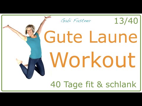 13/40❗️33 min. Gute Laune Workout | ohne Geräte, für Fortgeschrittene