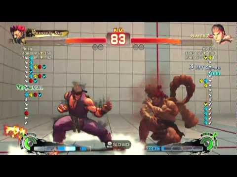 SSF4 AE: Ndsg(Akuma) vs jyobin(Ryu) - HD 720p