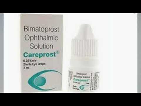 Cipla careprost bimatoprost ophthalmic eye drops