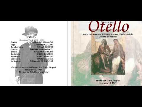 Mario Del Monaco Esultate! Live 1969  (San Carlo Di Napoli) Otello