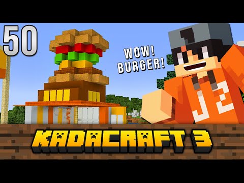 KadaCraft 3 #50: BURGER SHOP - Filipino Minecraft SMP