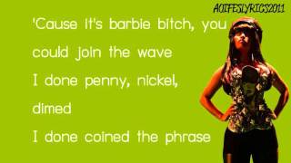 Nicki Minaj Roger That Verse Lyrics Video