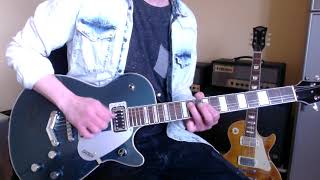 Video thumbnail for Gretsch G5220 Jade Grey & BluGuitar Amp 1 Mercury Edition (classic channel) by Woody