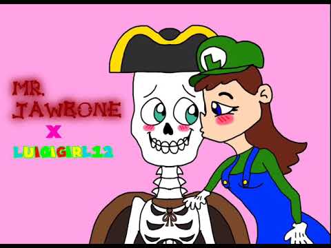 My Adorable Girlfriend Luigi girl12 giving me a kiss Mr.Jawbone x Luigi girl12