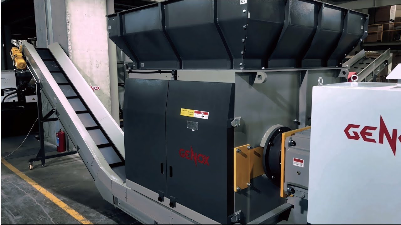 GENOX | BH1700 Tek Şaftlı Shredder