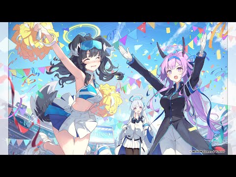 Nightcore Rainbow Dream (feat. Mo∀) Mix X Theme 131 (Blue Archive)