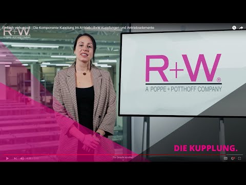 Die Komponente Kupplung im Antrieb - DRIVE:ON  | R+W Kupplungen und Antriebselemente