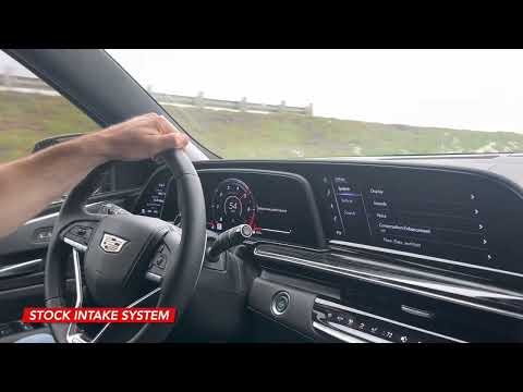 S&B Cold Air Intake for the 2023-2026 Cadillac Escalade-V - Sound Comparison In Tour Mode
