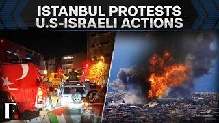 Turkey: Mass Car Convoy In Istanbul Protests US-Israeli Actions in West Asia | N18G