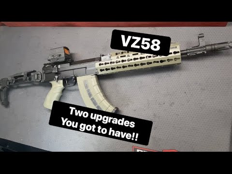 The upgrades you need on your VZ58: bolt and magazine release
