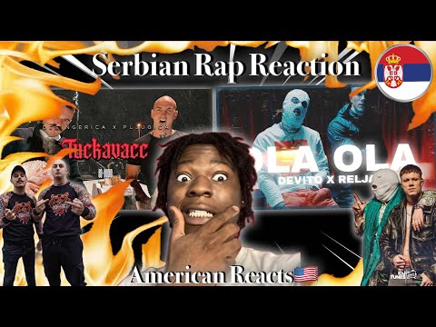 American Reacts to Serbian Drill Rap!  Ft. Desingerica, Crni Cerak, Pljugca, Relja, Devito