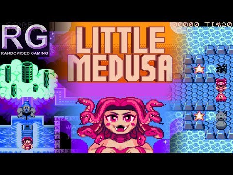 Indie First Impressions - Little Medusa for SNES, NES & MD - Top down puzzle adventure [4K60]