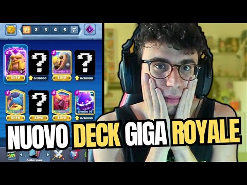 TOP 500 WITH A NEW ROYALE GIANT DECK! - CLASH ROYALE ITA