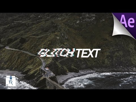 Glitch Title Effect | After Effects