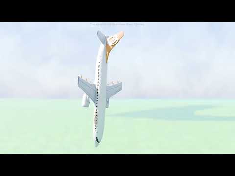 Gol Transportes Aérios Flight 1907 | Crash Animation | (CVR)