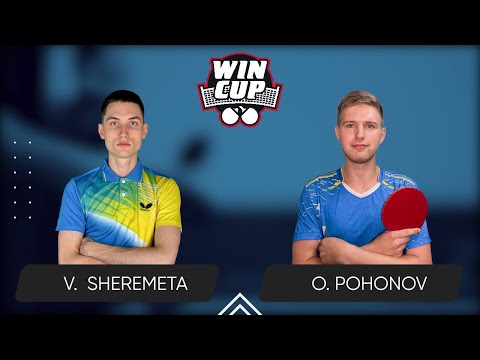 12:30 Vladyslav-Ivan Sheremeta - Oleksandr Pohonov West 1 WIN CUP 23.05.2024 | Table Tennis WINCUP 1