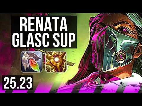 RENATA GLASC & Samira vs LEONA & Jhin (SUP) | EUW Master | 25.23