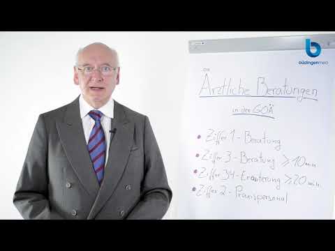 Ärztliche Beratungen in der GOÄ richtig berechnen