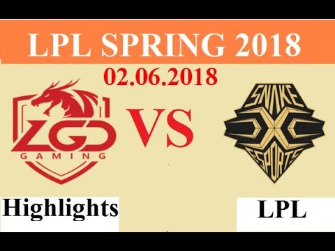 [02.06.2018]: LGD vs SS - Highlights Game 1 - LPL Spring 2018 W4D2