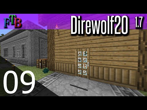 Minecraft Direwolf20 1.7 - ep. 09 - Carpenter's Pressure Plates