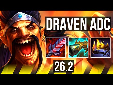DRAVEN & Sona vs JINX & Thresh (ADC) | 49K damage | EUW Master | 26.2